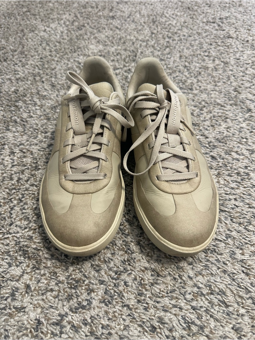 lululemon athletica Tan Lace-Up Women’s Sneakers